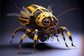 تولید روباتی زیبا و کارآمد به شکل حشرات شش پا (2019)